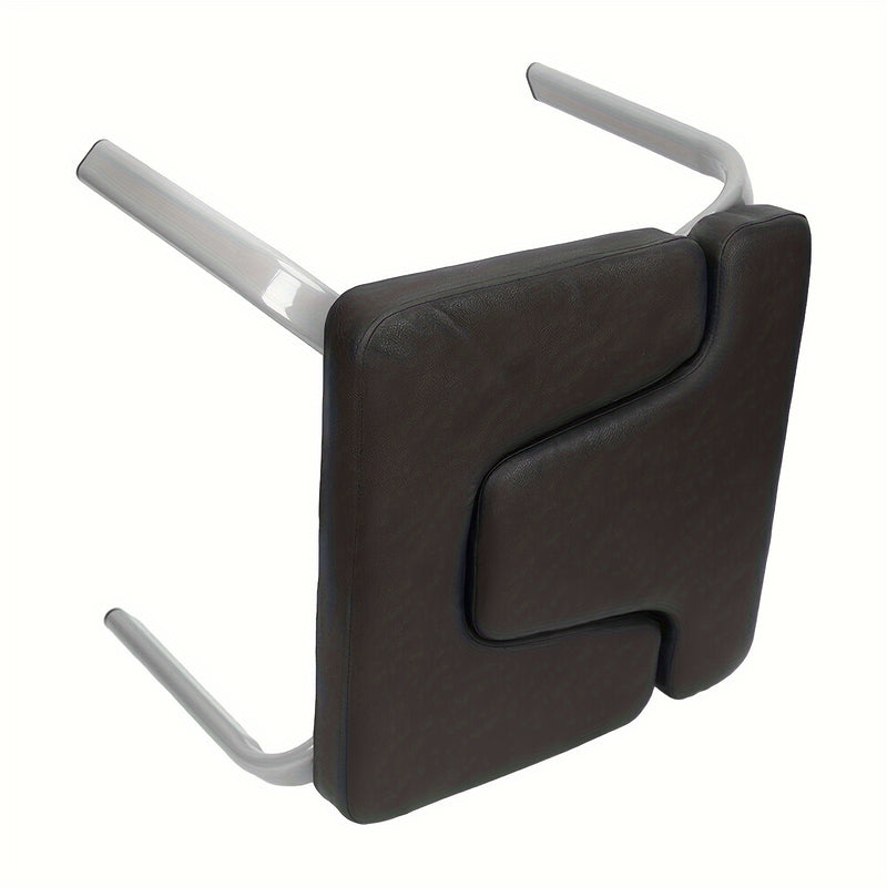 1x Black PU Yoga Inversion Chair with Steel Pipe Frame - Detachable, 200kg Capacity, Ideal for Headstands & Workouts, Perfect for Halloween/Christmas/Thanksgiving, Versatile Workout Chair|Modern Fitness Chair|Durable Construc