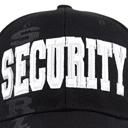 1pc "SECURITY" Embroidered Baseball Cap, Ideal Choice For Gifts