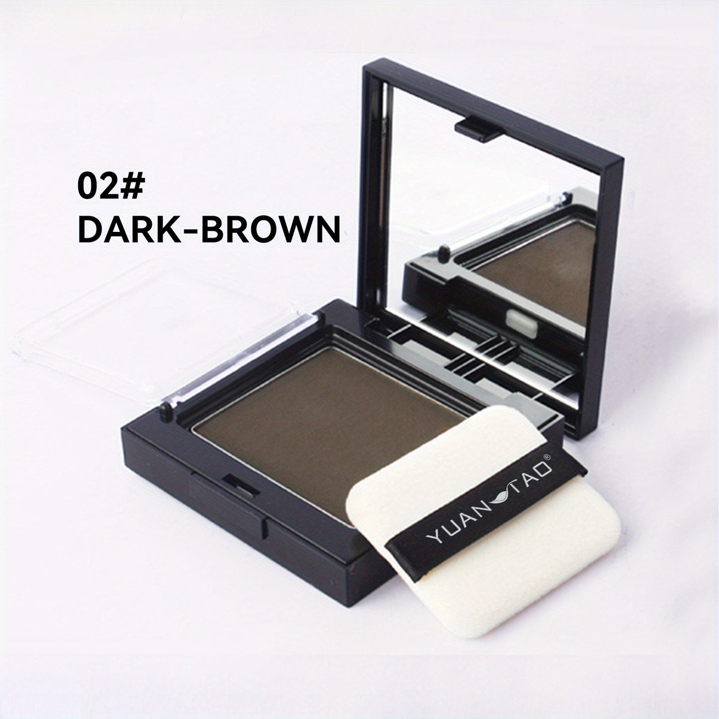 Disposable Hair Coloring Powder, Temporary Fast Cover Gray Hair, Multifunctional Hairline Hair Coloring Powder Travel Portable Emergency Cover Gray Hair