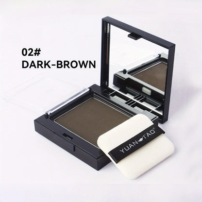 Disposable Hair Coloring Powder, Temporary Fast Cover Gray Hair, Multifunctional Hairline Hair Coloring Powder Travel Portable Emergency Cover Gray Hair
