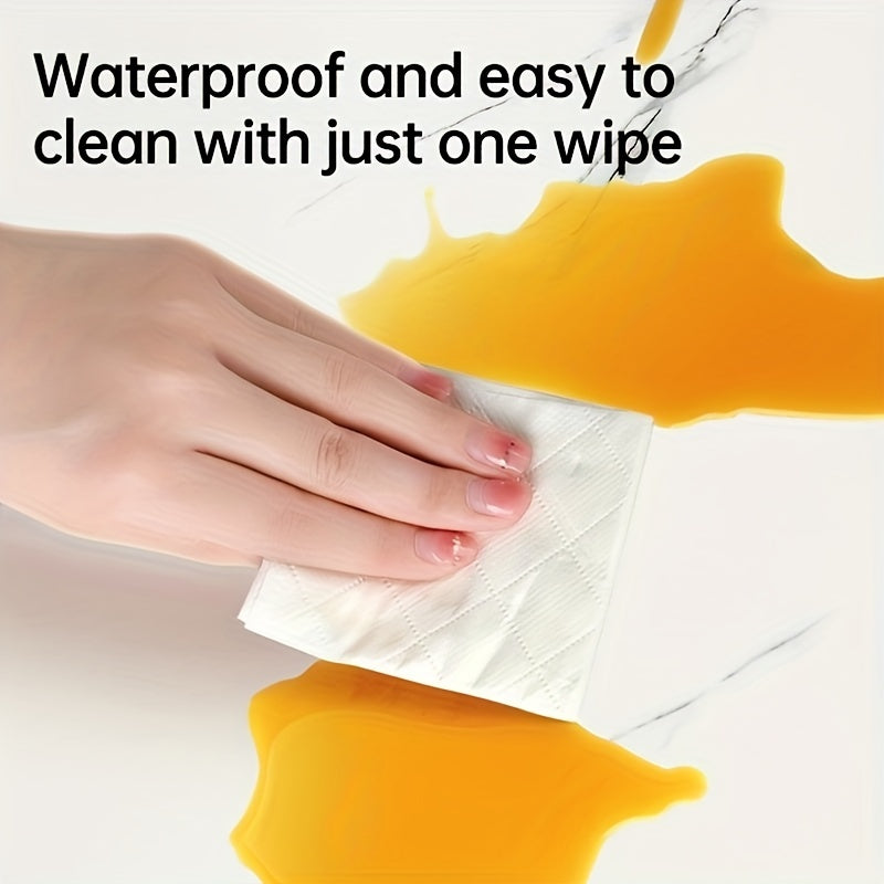 Paquete de 16 pegatinas de vinilo para pared con diseño de mármol contemporáneo, autoadhesivas y brillantes, resistentes al agua y al aceite, ideales para decorar salas de estar, dormitorios, cocinas, baños y salones.