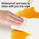 Paquete de 16 pegatinas de vinilo para pared con diseño de mármol contemporáneo, autoadhesivas y brillantes, resistentes al agua y al aceite, ideales para decorar salas de estar, dormitorios, cocinas, baños y salones.