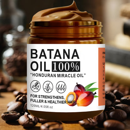 120ml Batana Oil Hair Care, Vitamin-Enriched, Moisturizing for Smooth, Repairable Hair, Suitable for All Hair Types,