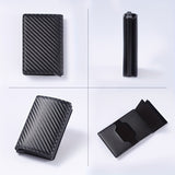 1pc Men's Minimalist Multi-Functional Anti-RFID Blocking Card Holder With 6 Card Slots, Protects ID &amp; Credit Cards, Ideal Gift For Men