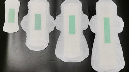 Ultra-thin wing pads 5 packs, women's comfortable and soft menstrual pads, anti-side leakage and fragrant-free menstrual care pads, women's independent packaging with wings menstrual pads