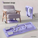 8 in 1 Portable Fitness Board - ABS Material Pilates Board, Core and Abdominal Muscle Strength Training, Home Fitness Equipment, Foldable Design for Easy Storage New Year Gift