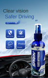 Long-Lasting Anti-Fog Spray For Car Glass And Helmets, Easy Windshield And Interior Window Defogger, Clear Visibility Anti-Fogging Spray For Mirrors, Glasses, And Reflective Surfaces
