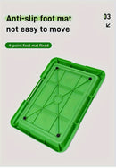 Leak-Proof Silicone & PP Dog Potty Trainer - Easy Clean-Up, Three-Layer Design Pet Toilet for Indoor Use, Ideal for House Training Puppies, Housebreaking Aid|Petfriendly Design|Silicone Dog Toy