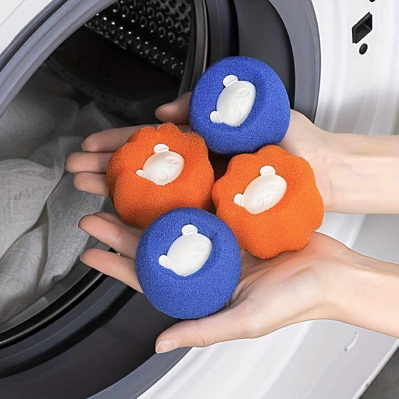 3/6 Pack Pet Hair Remover Balls for Laundry, Wrinkle & Lint Reduction, Reusable Dryer Balls, Formaldehyde-Free, Non-Waterproof, Body Use - Saves Drying Time