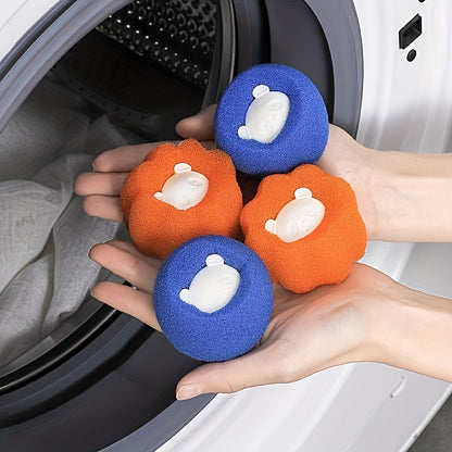 3/6 Pack Pet Hair Remover Balls for Laundry, Wrinkle & Lint Reduction, Reusable Dryer Balls, Formaldehyde-Free, Non-Waterproof, Body Use - Saves Drying Time