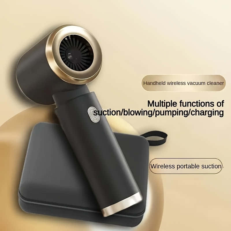 2-in-1 Wireless Car Vacuum Cleaner: 4000mAh Battery, 35dB Noise Level, 0-200W Power, ≥0.4L Dust Cup Capacity