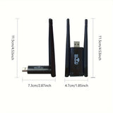 1pc USB Wireless WiFi Repeater Range Extender, 300Mbps Network Signal Amplifier Extender WiFi Booster, Suitable For Upstairs And Downstairs WiFi With Dead Zones.