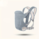 Portabebés ergonómico: portabebés multifuncional delantero y trasero para recién nacidos. Perfecto para mayor comodidad y conveniencia. Regalo para Navidad, Halloween y Acción de Gracias.