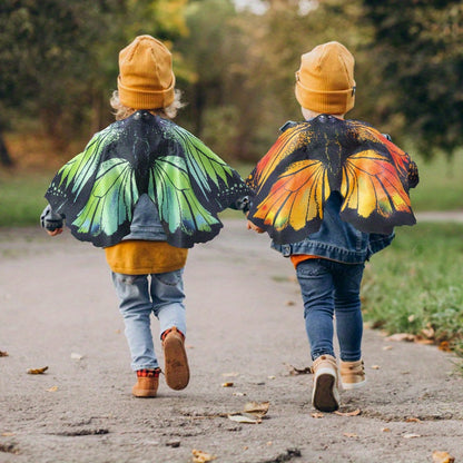 Kindergarten-Ready Butterfly Wing Elf Costume: Perfect for Halloween, Spring Outings, and Birthday Parties!