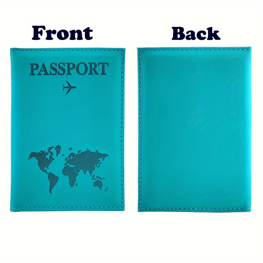 Luxury Marble Style Artificial Leather Passport Cover with Custom Name, Lightweight Foldable Travel Accessory, Vacation Style Passport Holder with Polyester Lining, Dry Clean Only - Unisex
