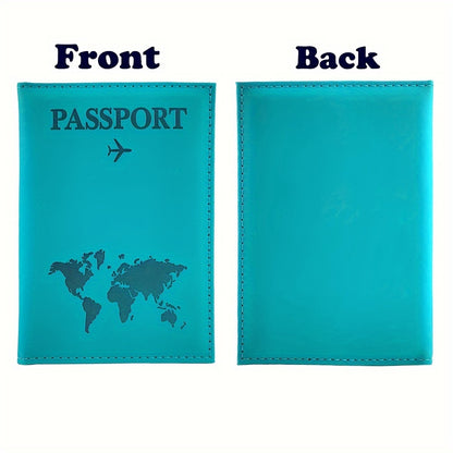 Luxury Marble Style Artificial Leather Passport Cover with Custom Name, Lightweight Foldable Travel Accessory, Vacation Style Passport Holder with Polyester Lining, Dry Clean Only - Unisex