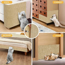 1pc Durable Cat Scratch Pad - Self-Adhesive, Wear-Resistant Vertical Wall Scratcher - Trimmable, Non-Shedding Polyester - Ideal for Indoor Cats, Protects Furniture, Cat Scratchers for Indoor Cats