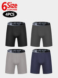 4pcs Combination Modal Men's Long Boxer Briefs