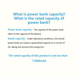 10000/20000MAh High-capacity Portable Power Bank, 5V2.1A Portable USB Charger, Compatible With Android/iPhone Devices
(2xUSB Output, Type-c, Micro), With LED And Digital Display, Safe And Stable Polymer Lithium Battery.