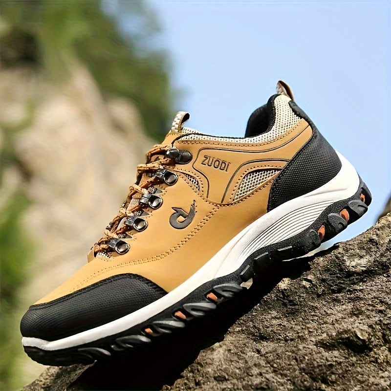 Zapatillas informales para hombre: transpirables, antideslizantes, con cordones, plantilla de EVA y suela MD duradera.