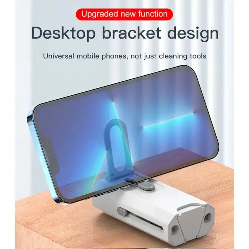 8 in 1 Keyboard Cleaning Kit Headphones Cleaning Brush for Airpods Computer Tablet Laptop TV Screen Cell Phone 