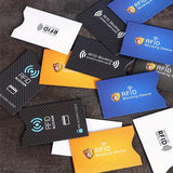 2/5PCS Anti RFID Blocking Card Holder, Business Credit Card Holder, Travel Protection Card Holder Wallet
