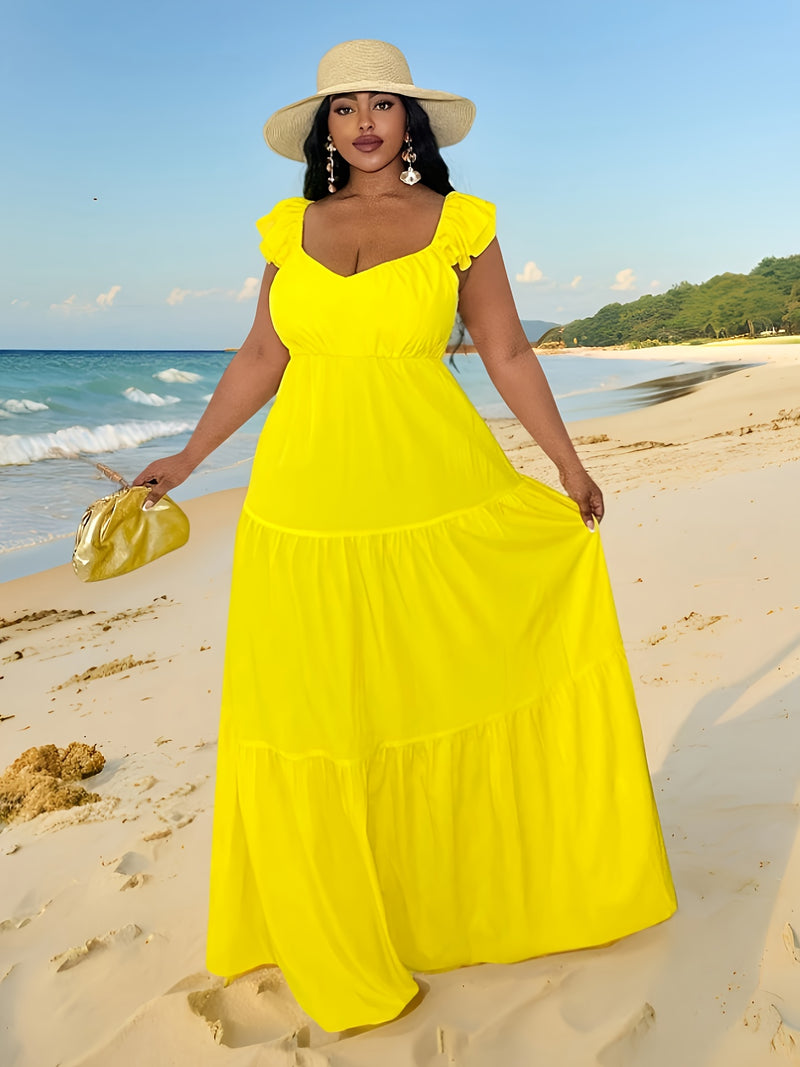 Plus Size, Plus Size Women's Dress