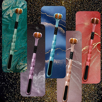 5pcs Ultra-Soft Triple-Sided Adult Toothbrushes - Hypoallergenic, Formaldehyde-Free with Nylon Bristles for Deep Cleaning & Fresh Breath, Ergonomic Design in Vibrant Colors