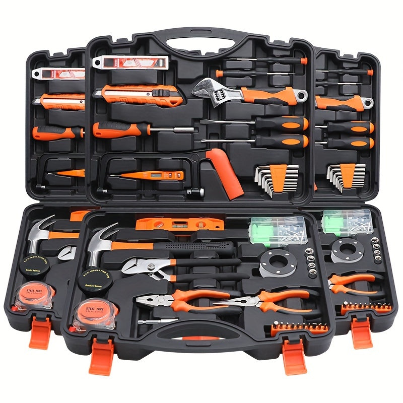 15Pcs/23Pcs Repair Tool Kit Manual Tool Box Set Hardware Tool Multifunctional Home Repair Household Combination, Perfect for Daily Home Decoration Garden Repair