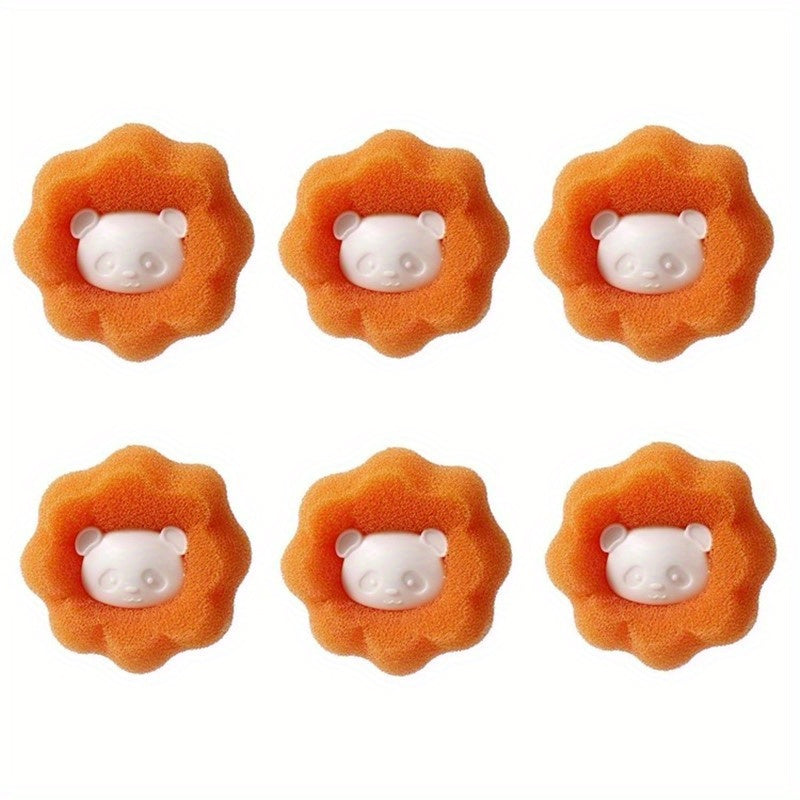 3/6 Pack Pet Hair Remover Balls for Laundry, Wrinkle & Lint Reduction, Reusable Dryer Balls, Formaldehyde-Free, Non-Waterproof, Body Use - Saves Drying Time