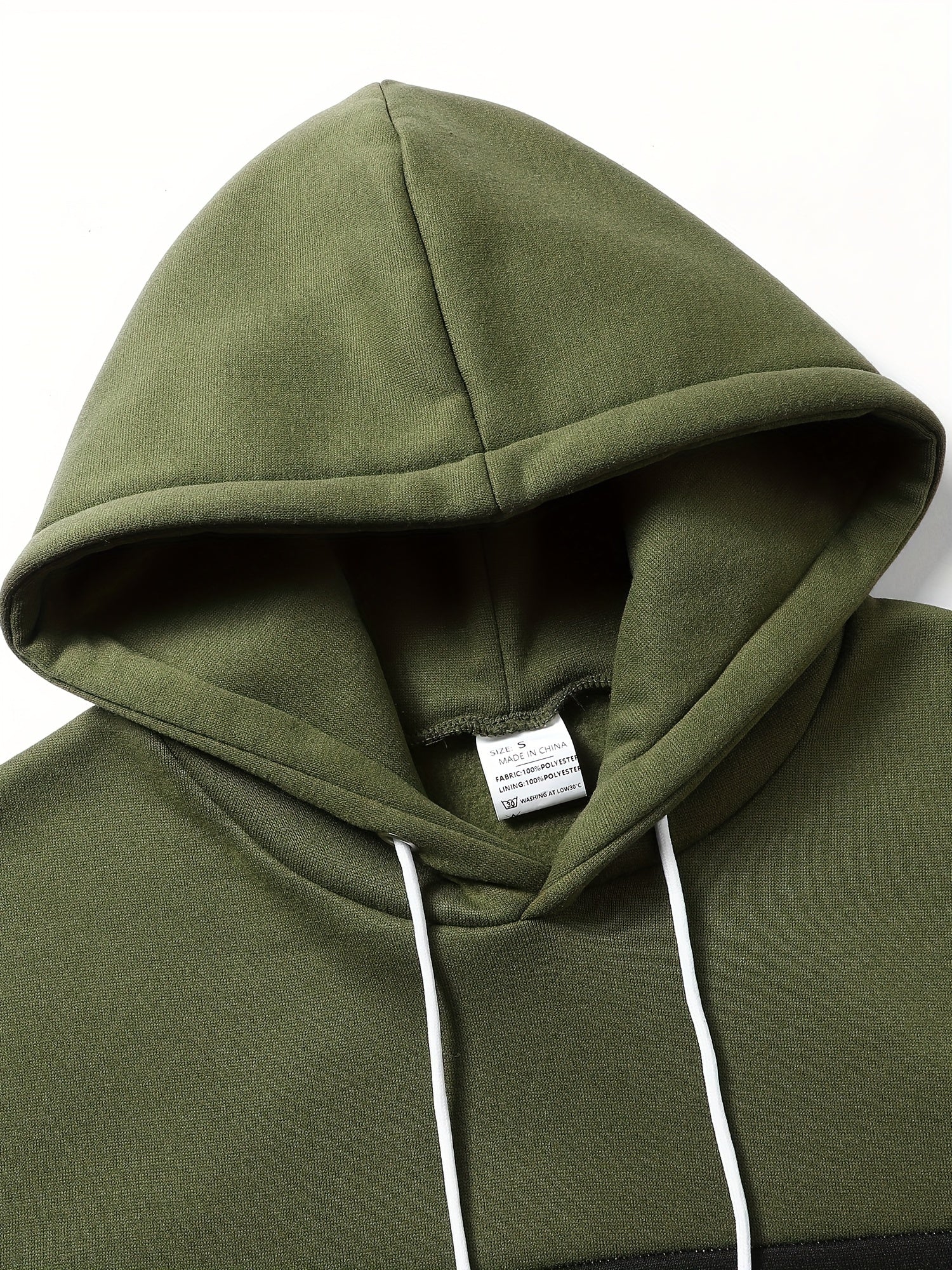 Color Block Hoodie, Cool Hoodies for Men, Men's Casual Graphic Design Pullover Hooded Sweatshirt with Kangaroo Pocket, Streetwear for Winter and Fall, As Gifts