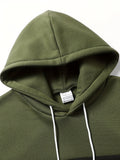 Color Block Hoodie, Cool Hoodies for Men, Men's Casual Graphic Design Pullover Hooded Sweatshirt with Kangaroo Pocket, Streetwear for Winter and Fall, As Gifts