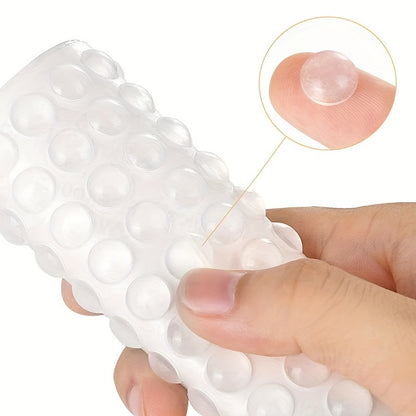 50/100pcs Self-adhesive Door Stop Rubber Shock Absorber Buffer Cabinet Bumper Silicone Furniture Mat Cushion Protective Pad