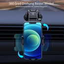 TOPK D38-C Car Phone Holder Mount, Upgraded Adjustable Horizontally And Vertically Cell Phone Holder For Car Dashboard Compatible With All Phones