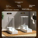 Set of Plastic Gravity Feeders for Dogs, Including Automatic Food And Water Dispenser, Without Battery