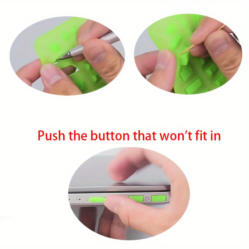 16pcs Silicone Dust Plug Set for Laptops - USB Port Covers &amp; Accessories