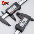 High-Precision Digital Caliper with Large LCD Display - Durable Carbon Fiber, Adjustable Strap for Office & Industrial Use