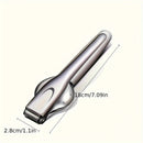 Stainless Steel Nutcracker - Versatile Chestnut, Walnut & Dried Fruit Opener for Home, Outdoor Picnics & Commercial Use