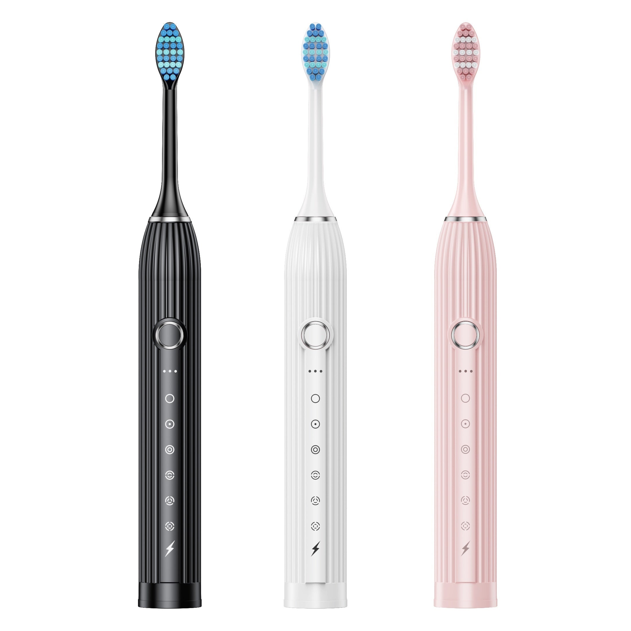 Rechargeable Electric Toothbrush For Adults, Soft Bristle Smart Toothbrush With Dupont Brush Heads, USB Fast Charging, Waterproof Design, Ideal For Family Use