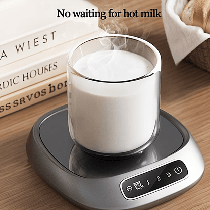 1pc New Smart Constant Temperature Touch Screen Heating Cup Mat Insulation Warm Cup Mat, 3-Speed Temperature Control, USB Powered Heating Pad for Drinks, Milk, Tea, Hot Chocolate, Ideal for Home and Office Use