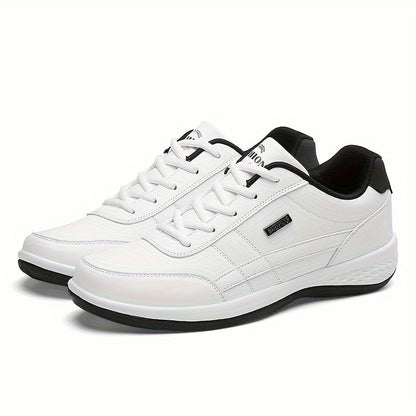 Men's Casual Walking Shoes - Ergonomic, Breathable &amp; Comfortable with Non-Slip Sole for Outdoor Activities