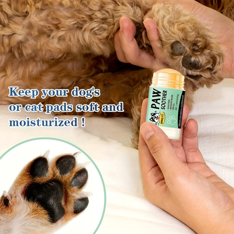 Soothing Dog Paw &amp; Nose Balm - Moisturizing Pet Care for Dry, Cracked Skin Protection