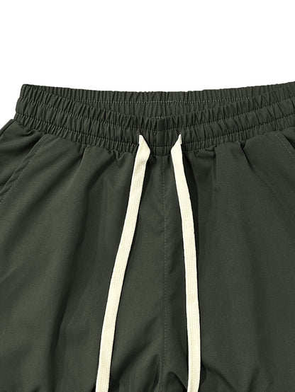Stylish Men's Cargo Pants - Comfortable, Breathable, and Practical with Multiple Side Pockets for Summer Outdoor Activities, Hiking, Camping, and Travel