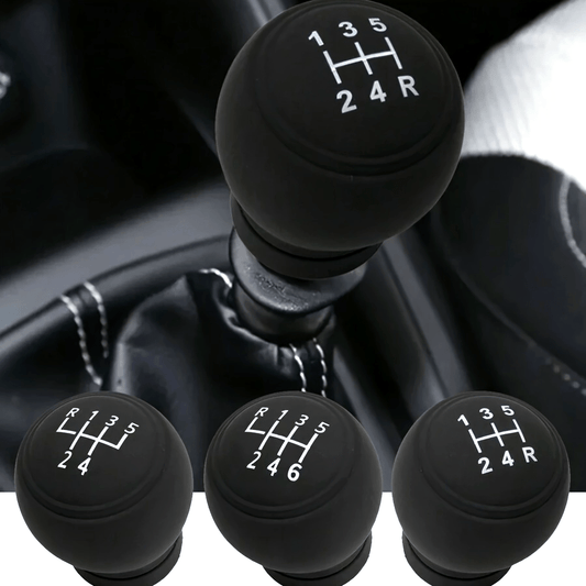 Non-Slip Silicone Car Shift Knob Cover - Dustproof & Waterproof Grip Sleeve for Enhanced Vehicle Interior Accessories