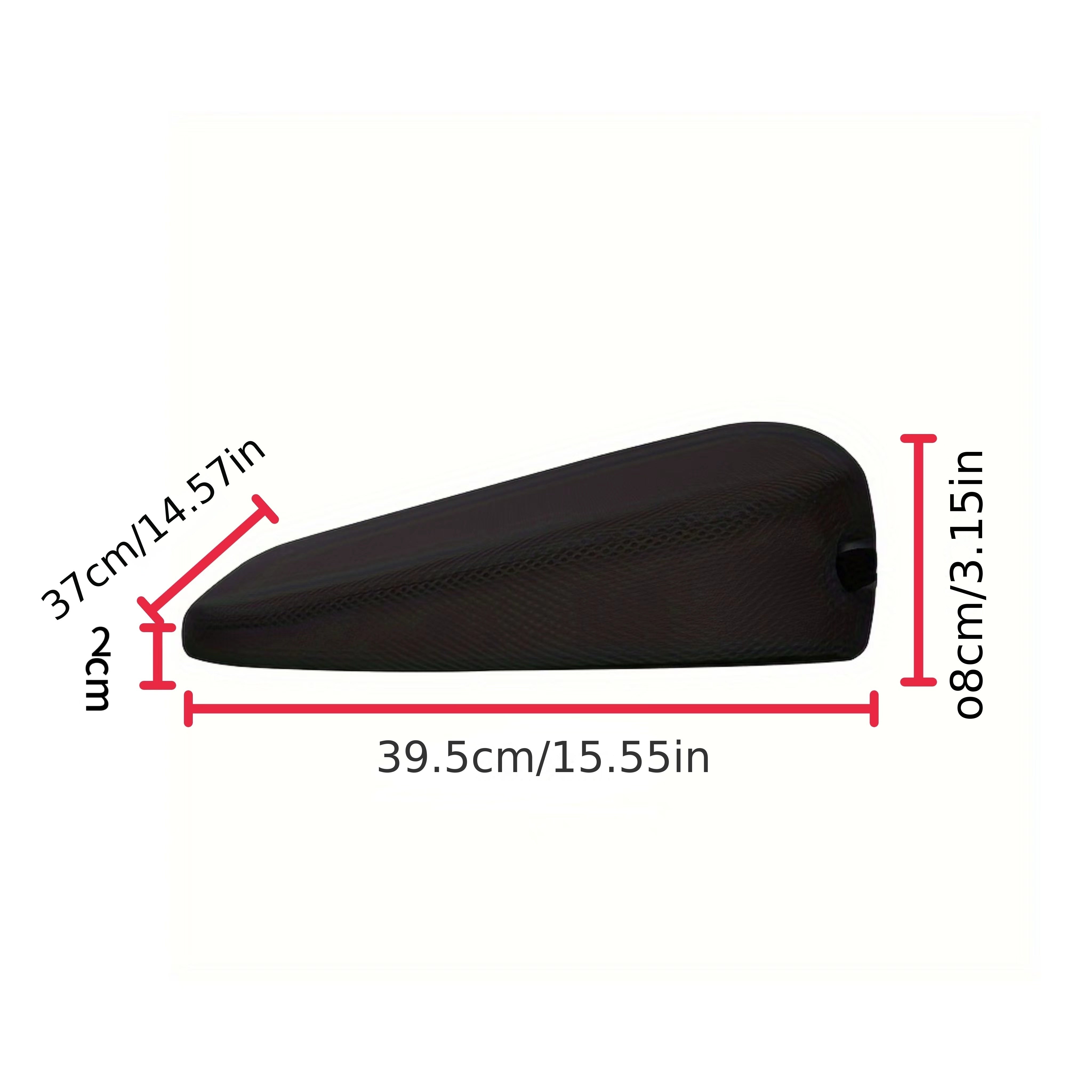 Boost Your Driving Comfort: Thickened Car Seat Cushion with Angled Design for Short Stature - Fit, Easy Care