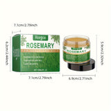 Rosemary Hair Oil for Fuller, Shiny Locks - Moisturizing & Strengthening Formula for Dry, Damaged Hair