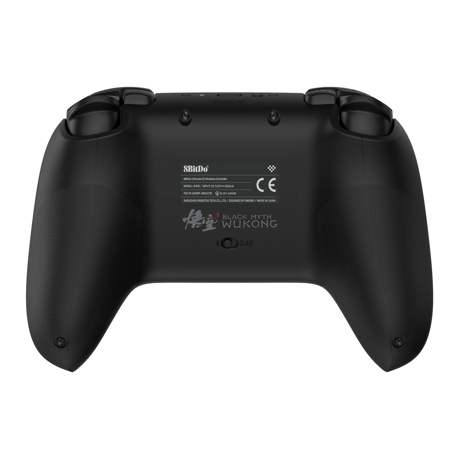 8bitdo ultimate 2c controlador de jogo sem fio com fio gamepad mito preto wukong com joystick efeito hall para windows 10 11 android