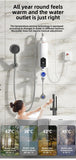 Instant Water Heater 220V 3000W-5500W Portable Electric Heaters for Bathroom Hot Water Shower and Home Kitchen Heating