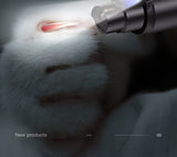 Rechargeable Pet Nail Grinder with LED Light - USB Powered, Lithium Battery, Ideal for Dogs & Cats