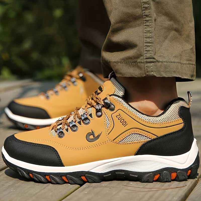 Zapatillas informales para hombre: transpirables, antideslizantes, con cordones, plantilla de EVA y suela MD duradera.